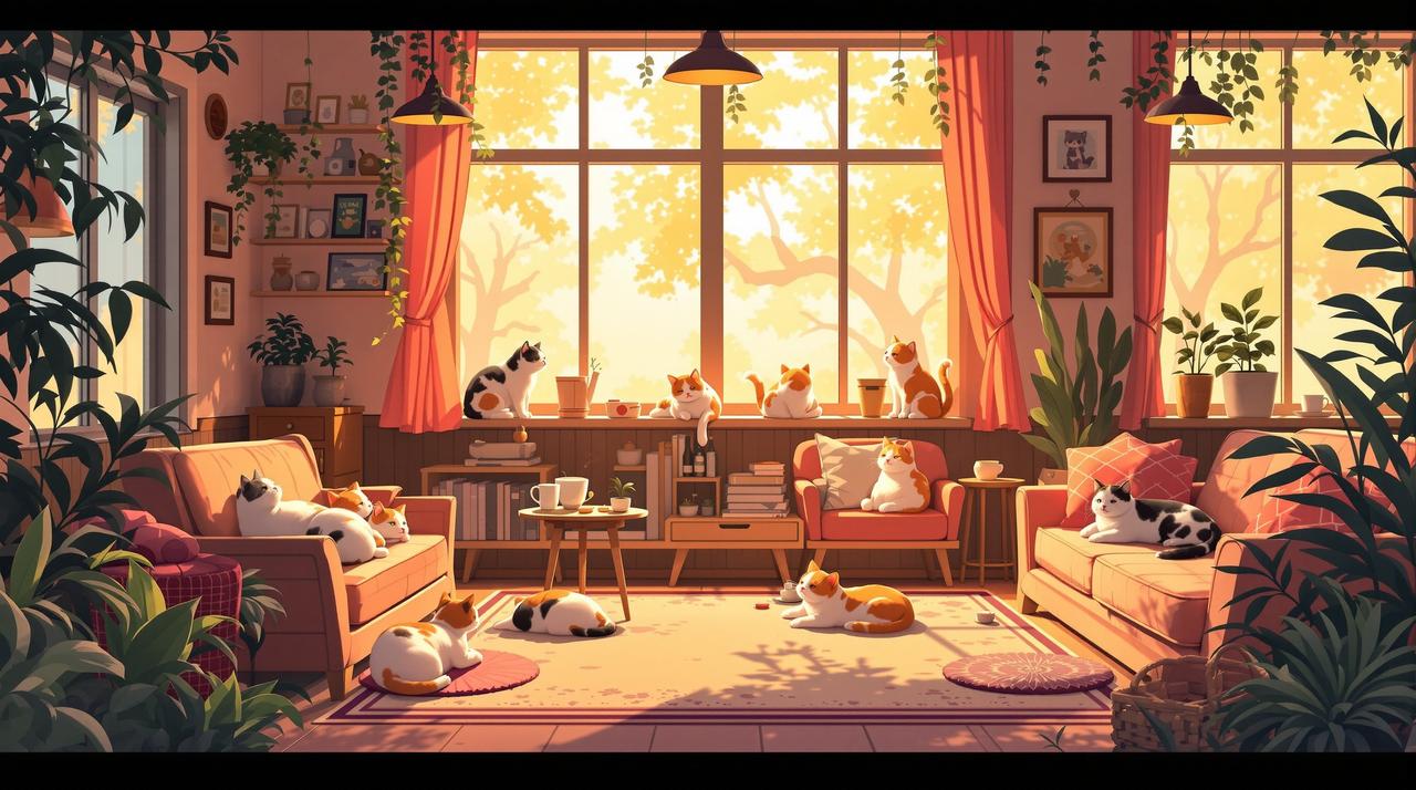 红果网网 - 《咖啡店的猫》